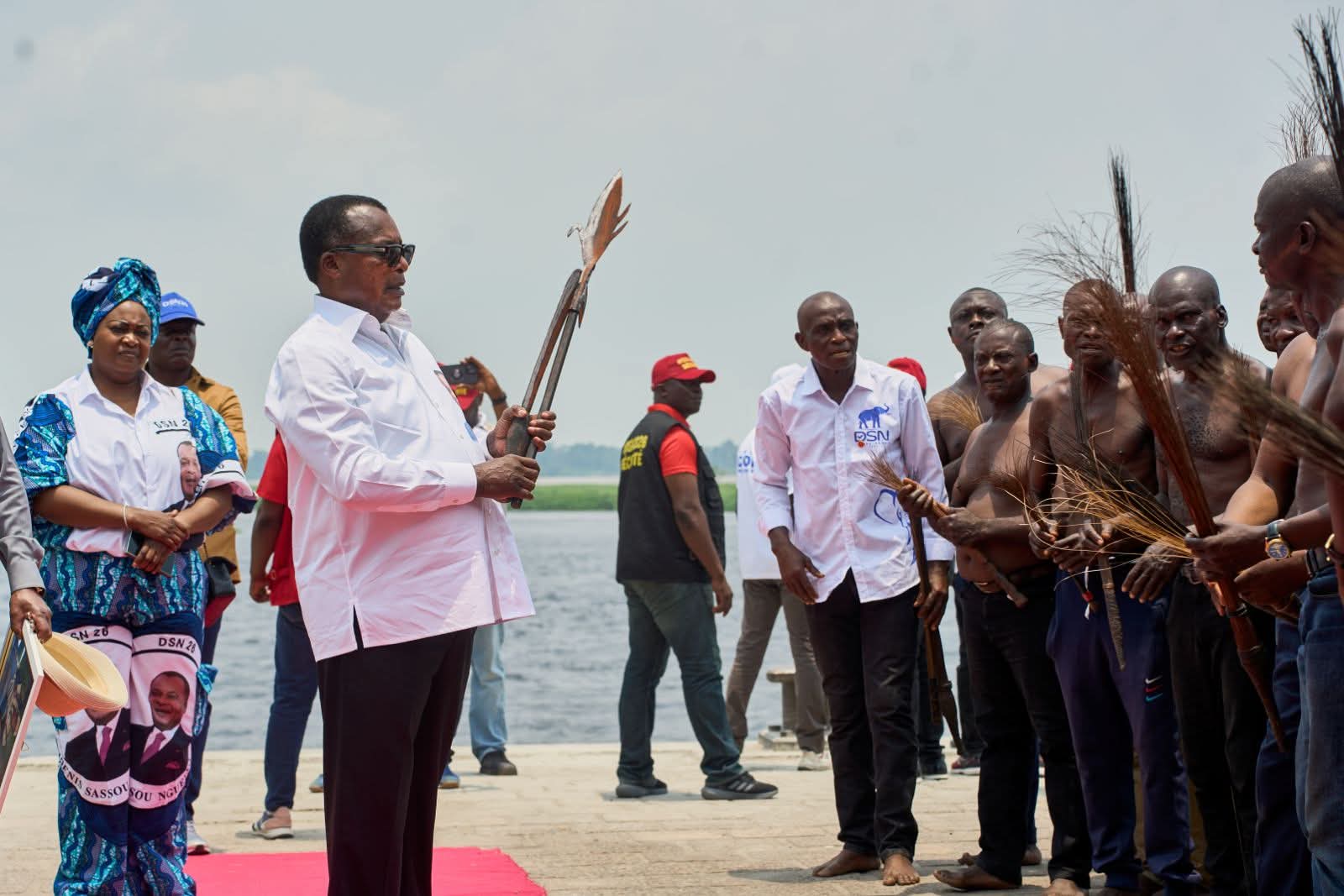 Démonstration de force de  Sassou-N’Guesso à Pointe-Noire